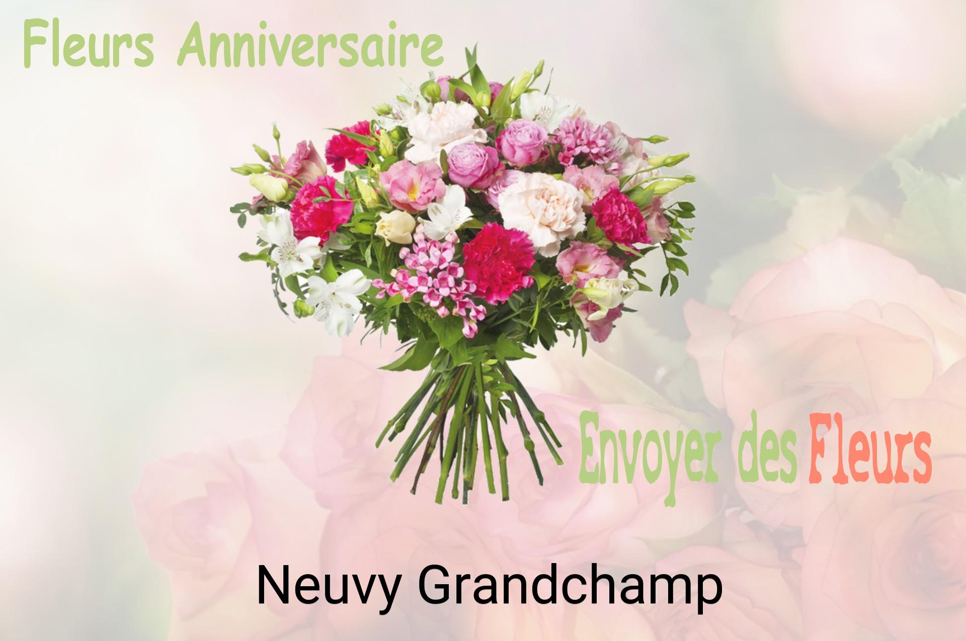 Bouquet de fleurs d’anniversaire livré à Neuvy-Grandchamp