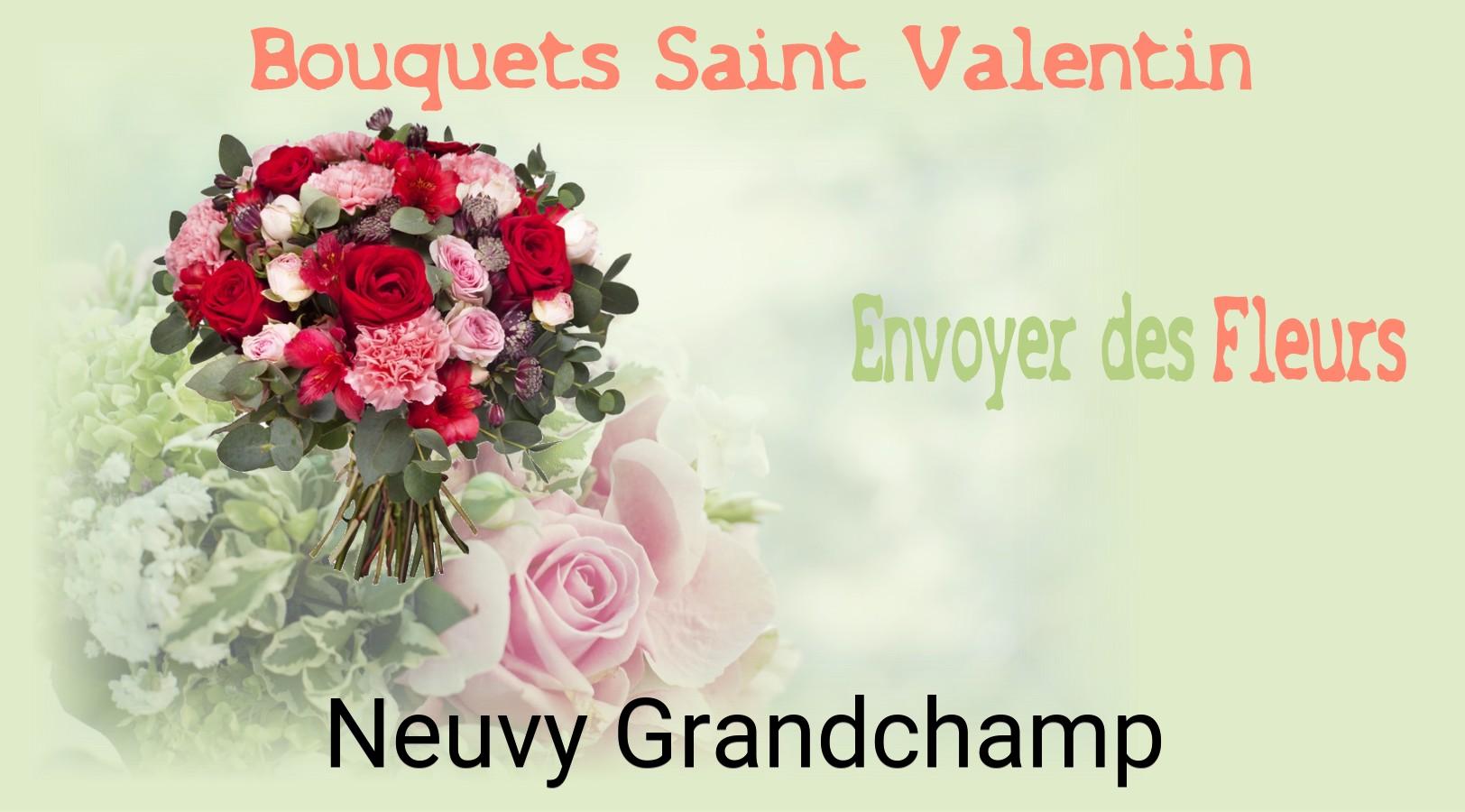 Roses de Saint-Valentin livrées à Neuvy-Grandchamp